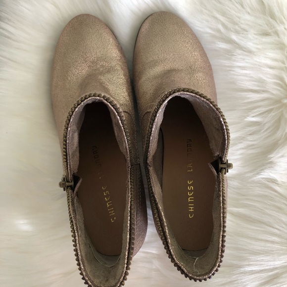 Chinese Laundry strawberry fields gold boots - Picture 6 of 6